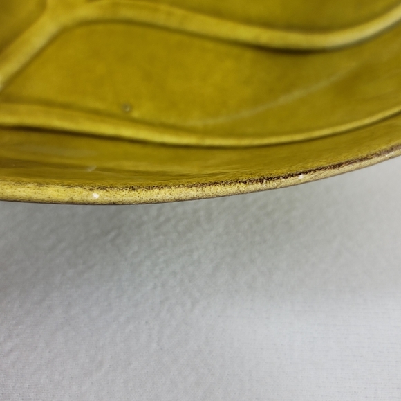 (2) Vtg California Pottery USA L73 Leaf Dish Bowls - Picture 14 of 16